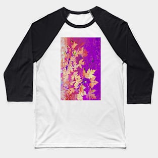 Abstract Autumn Nature Baseball T-Shirt